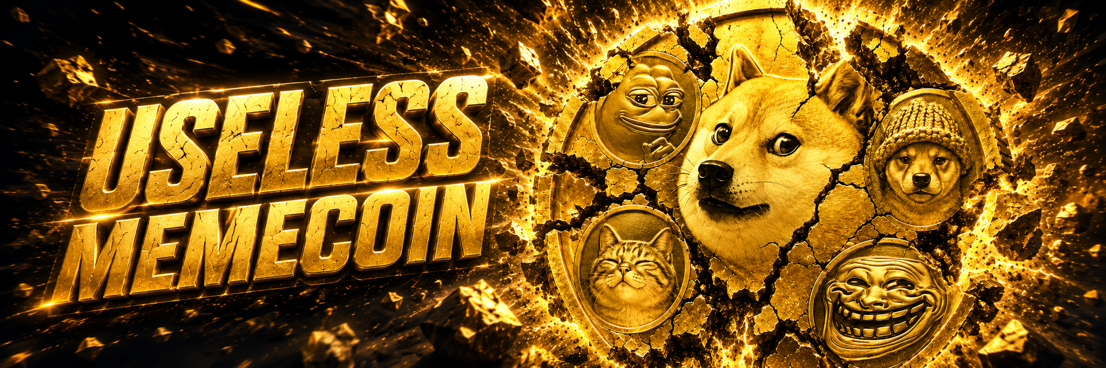 USELESS MEMECOIN banner